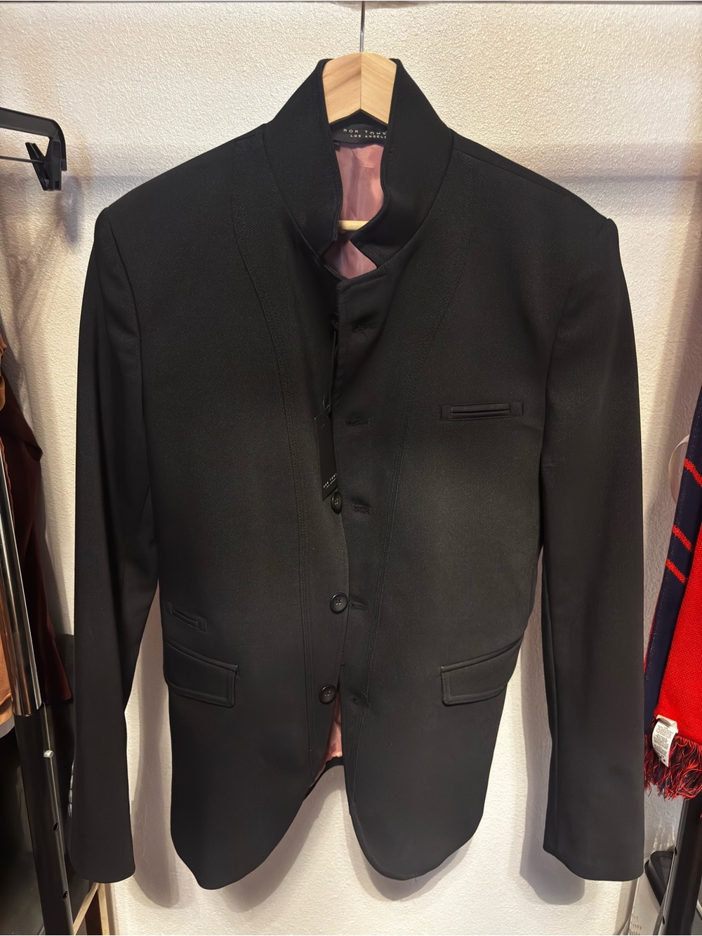 Ron Tomson Mandarin Coats Size M New
